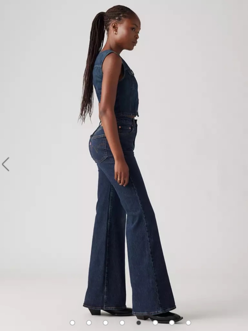 LEVIS RIBCAGE BELL WOMEN'S JEANS - Picture 4 of 15